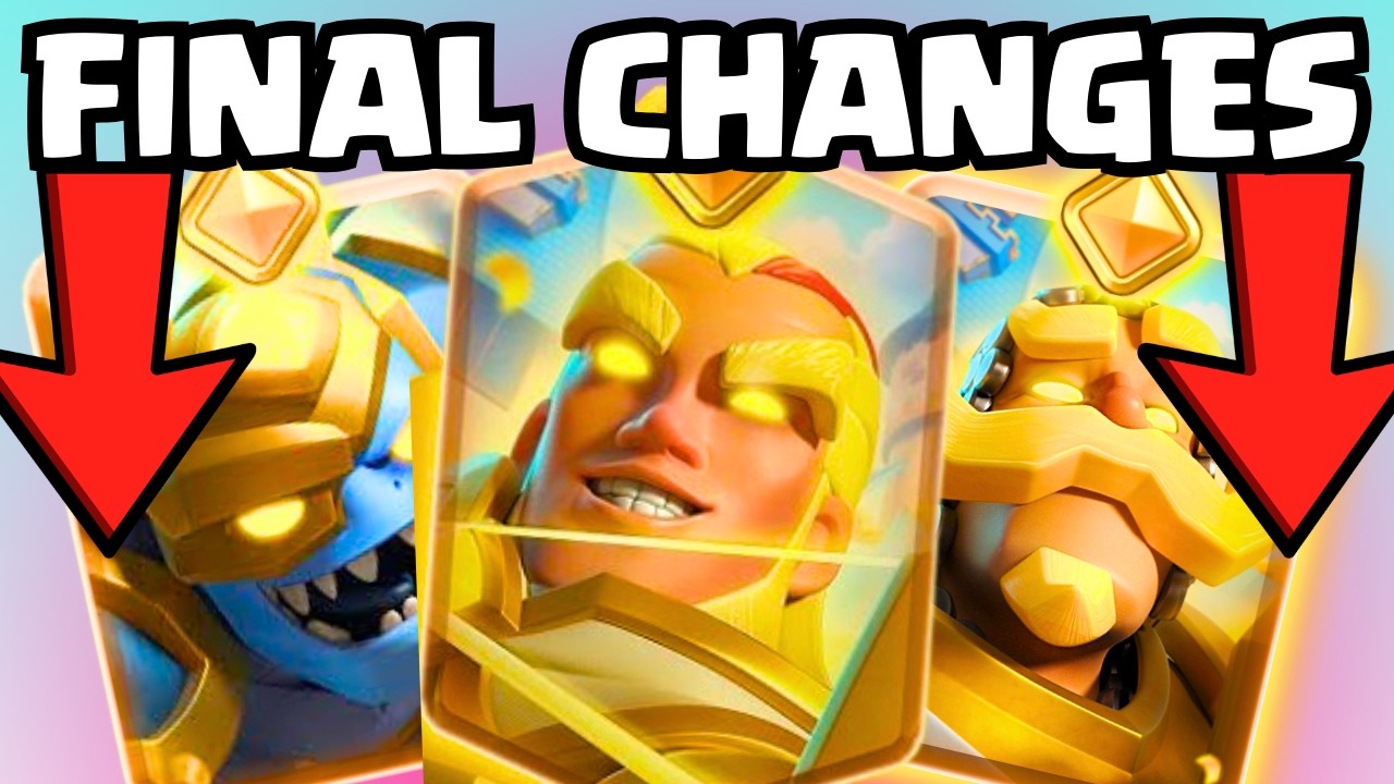 Final March Balance Changes Explained