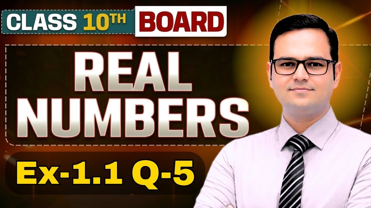 Ex 1.1 Q5 Class 10 Math Ch 1 Real Numbers | Sabse Easy Method 🔥 | Nexa Classes
