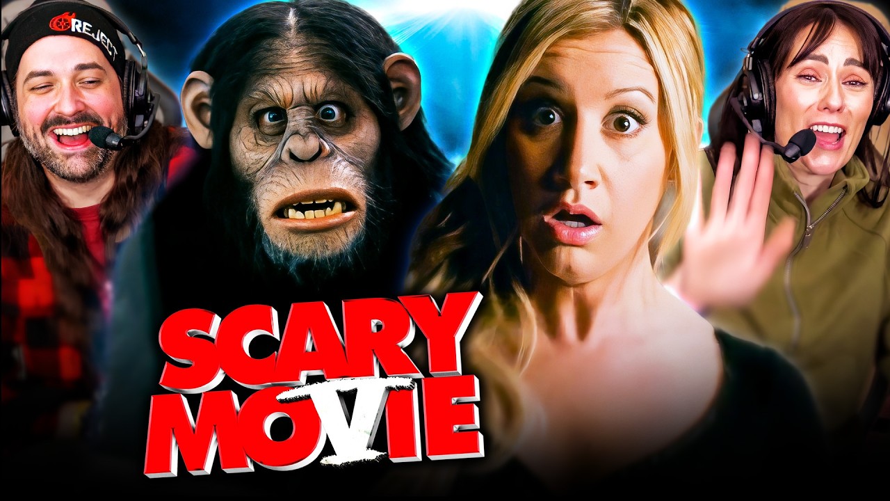 SCARY MOVIE 5 (2013) IS THE SILLIEST YET!! MOVIE REACTION!! First Time Watching!! Ashley Tisdale