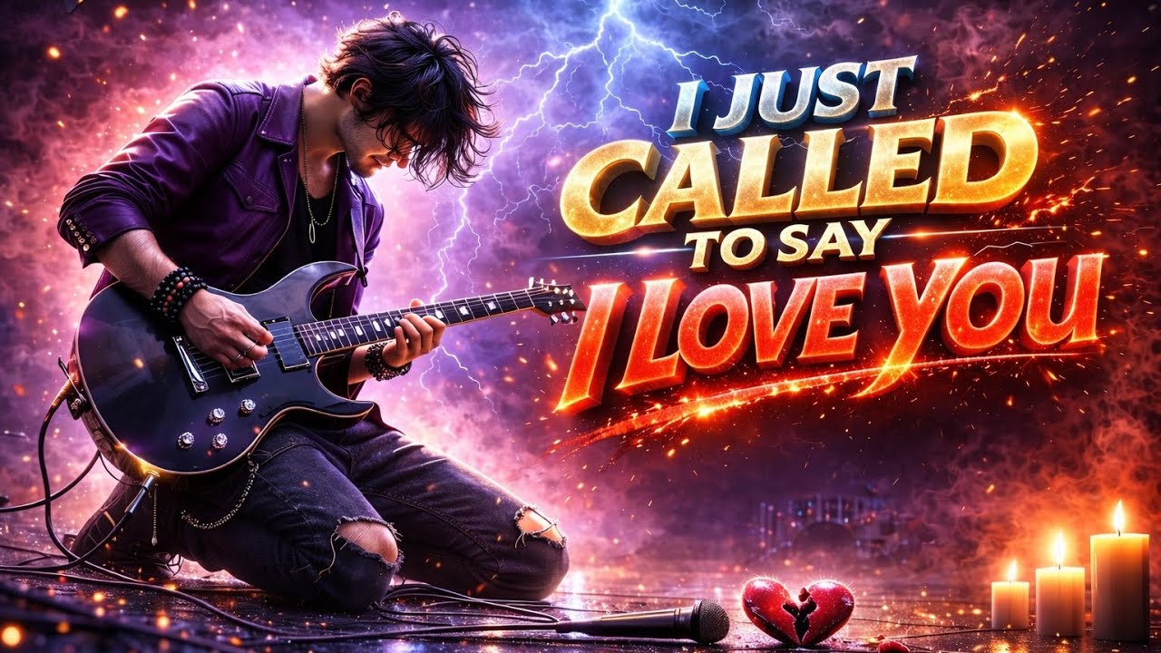 I Just Called To Say I Love You (Stevie Wonder) Emotional Rock Metal Ballad Cover (Slow & Powerful)