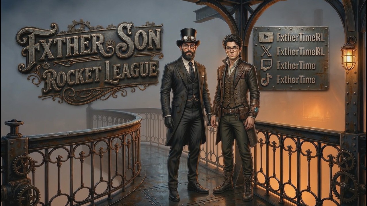 (VERT) Champ 2 Grind 👑 FXTHER TIME 👑  🚩The #1 Father-Son Rocket League Duo WORLDWIDE🚩