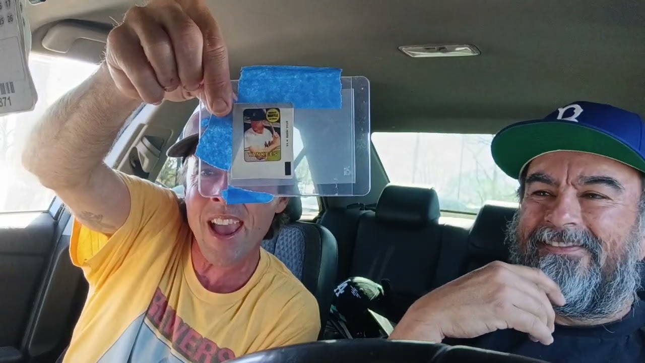 Встреча с представителями DoubleDvintagebaseballcards перед началом выставки @Westcoastcardshow