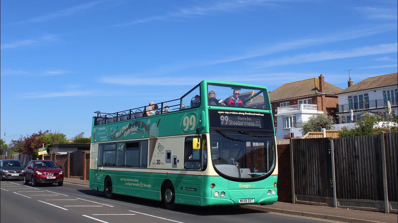 First Day! EnsignBus Route 99 | Volvo B9TL Wright Eclipse Gemini 1 | MX58 DXT - 365