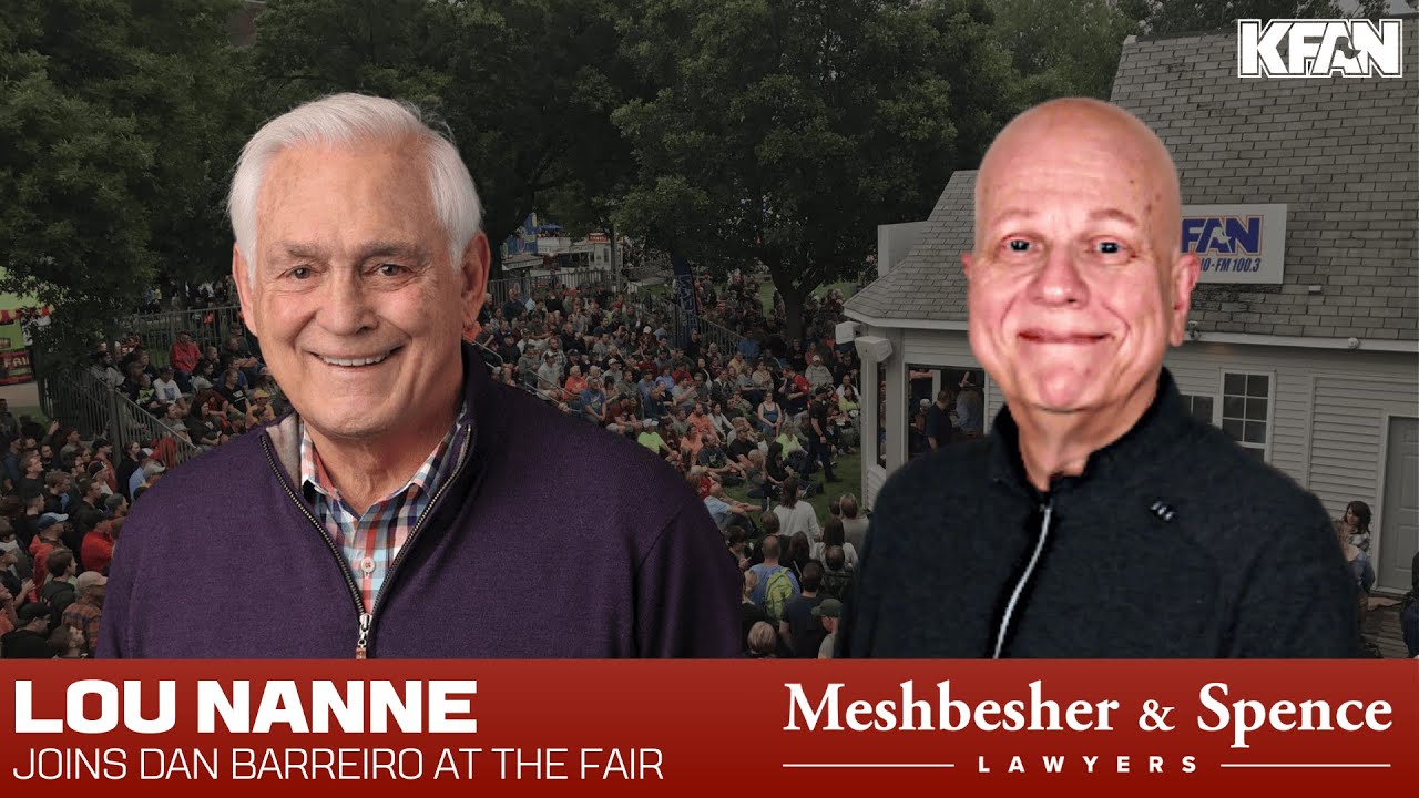 Lou Nanne joins Dan Barreiro at the Fair!