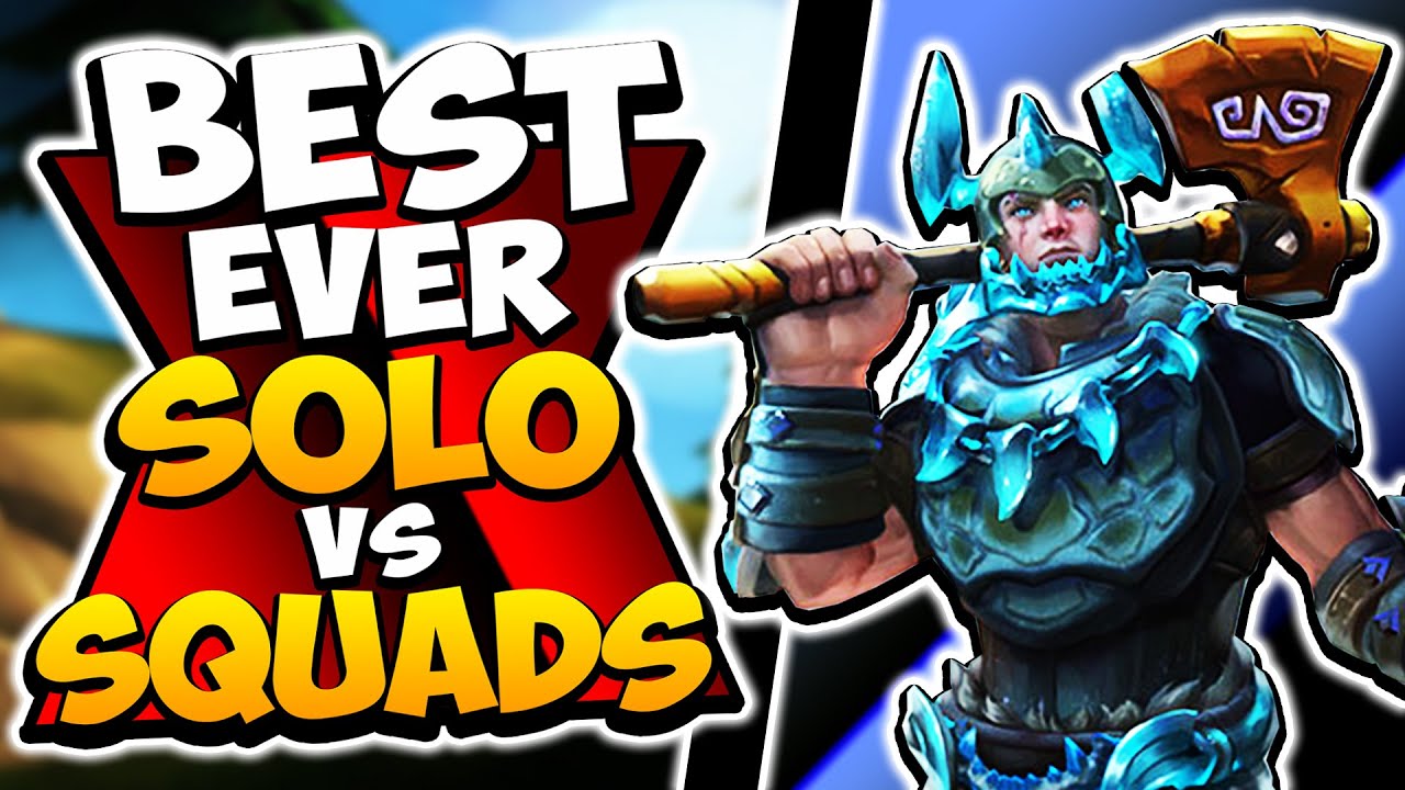 IMPOSSIBLE COMEBACK - My Best Ever SOLO SQUADS? | Realm Royale & Apex Legends