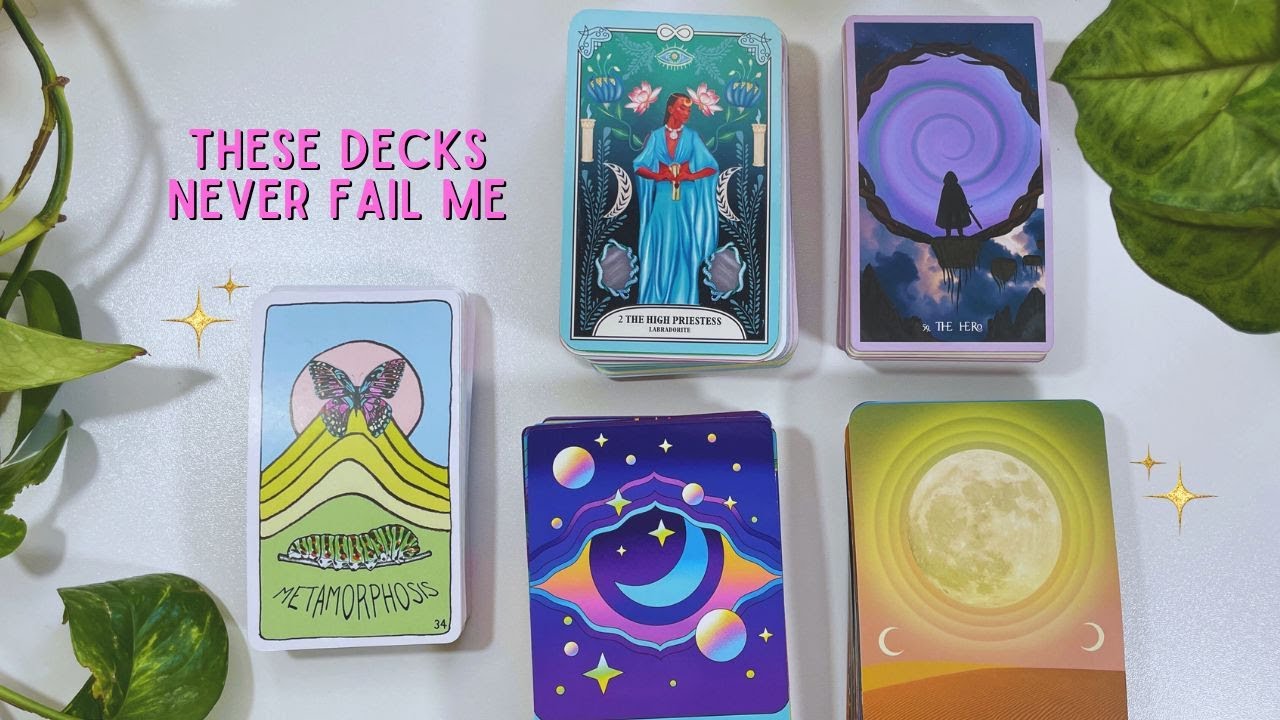 Top 5 Tarot & Oracle Decks I Use for Private Readings 🔮