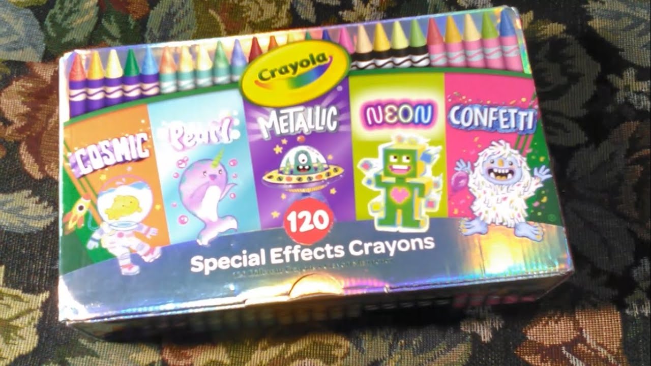 [REVIEW] Crayola Special Effects Crayons, 120-count (2022 release)