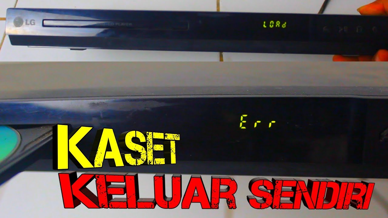 Cara Mudah Service DVD LG yang Error, Hanya Pakai Minyak Ini!!!