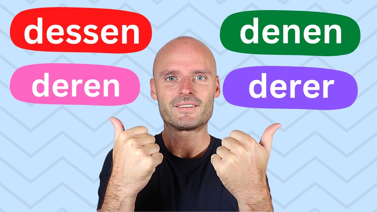 derer - dessen - denen - derer | Einfach erklärt 🤓