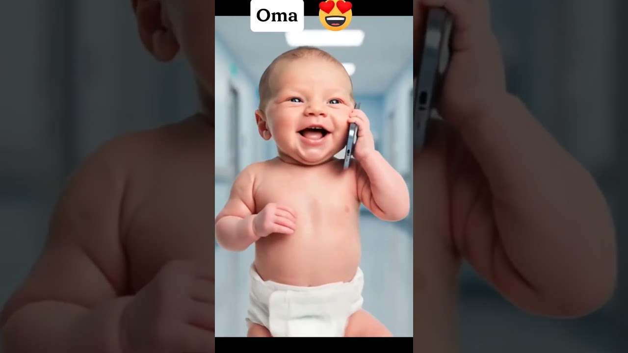 Oma, ich bin geboren! 