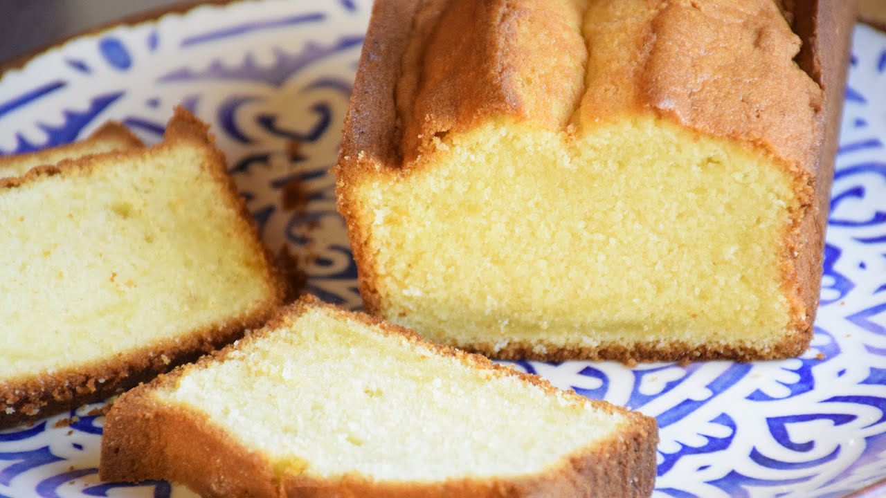 BOLO INGLÊS DE BAUNILHA | TIPO PULLMAN (POUND CAKE)