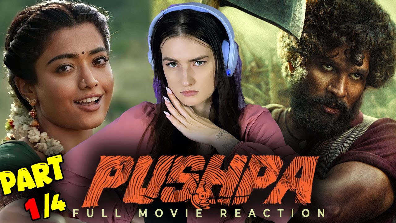 PUSHPA: THE RISE - Movie Reaction Part 1/3! | Allu Arjun | Fahadh Faasil | Rashmika Mandanna