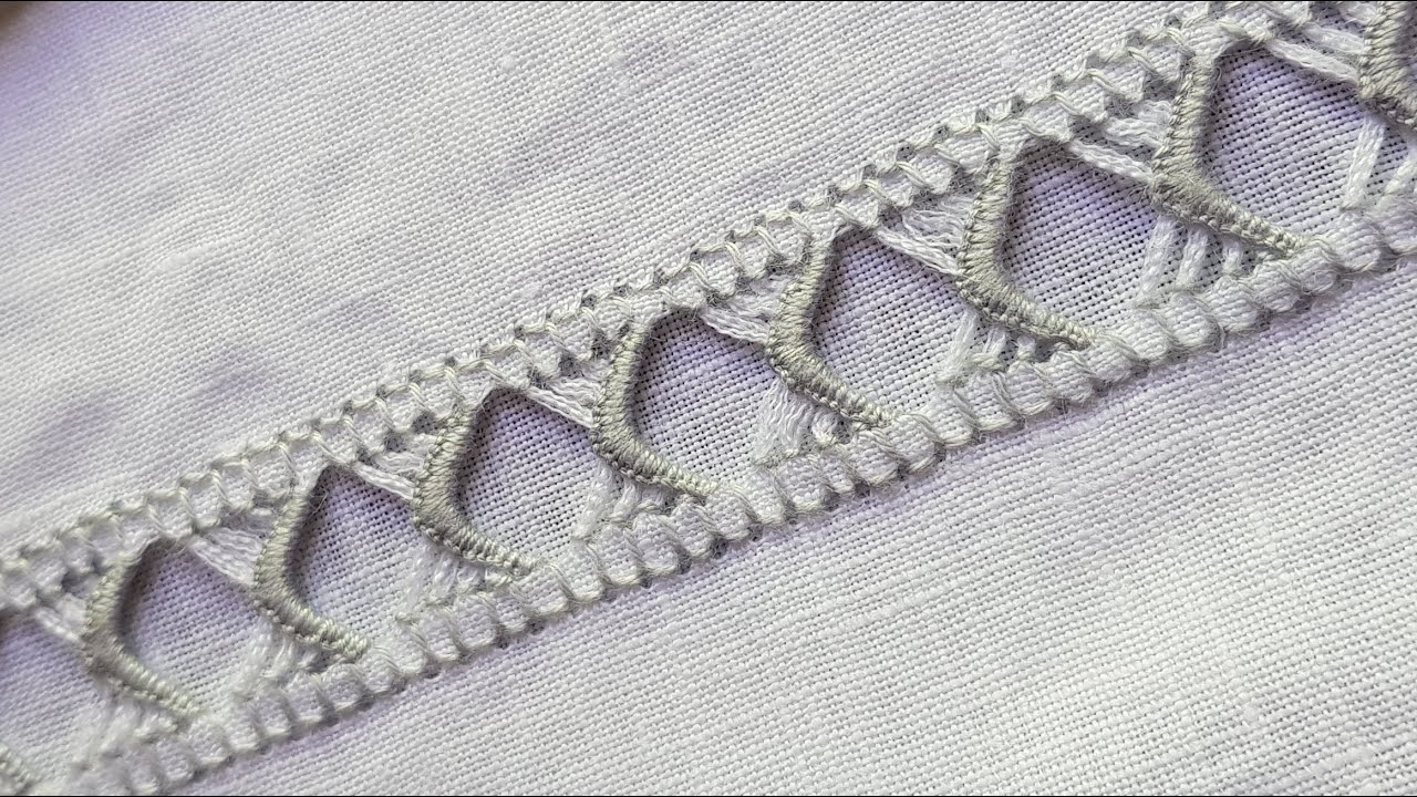 Sfilatura freccette - Tutorial ricamo a mano Darts threading - Hand embroidery tutorial