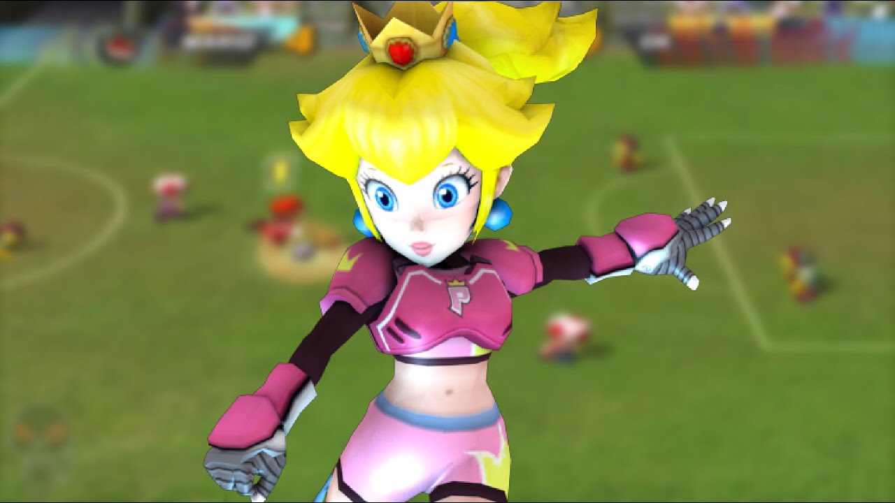 Super Mario Strikers - Princess Peach Sound Effects / Voice Clips