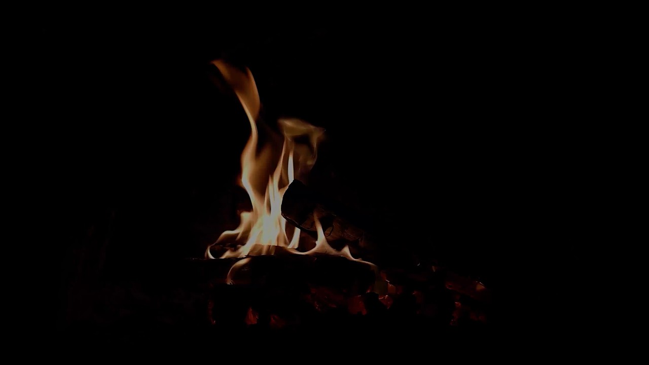 🔥 Quiet Night Fireplace | Black Screen Fire Sounds for Calm Focus, Reading, Sleep, Emotional Balance