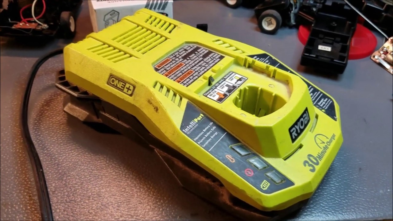 Устранение неисправности перегруженного зарядного устройства Ryobi One+
