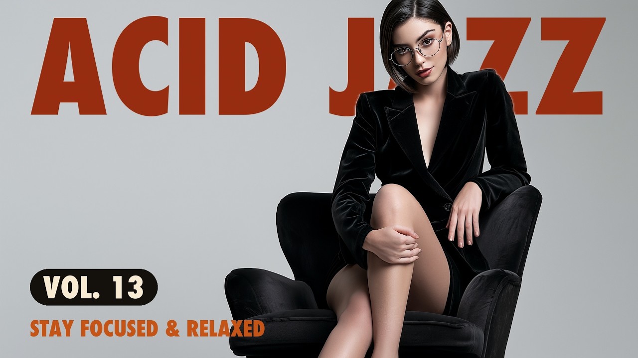 Acid Jazz Lounge Vol.13 | Neon City Smooth Grooves to Stay Focused & Relaxed