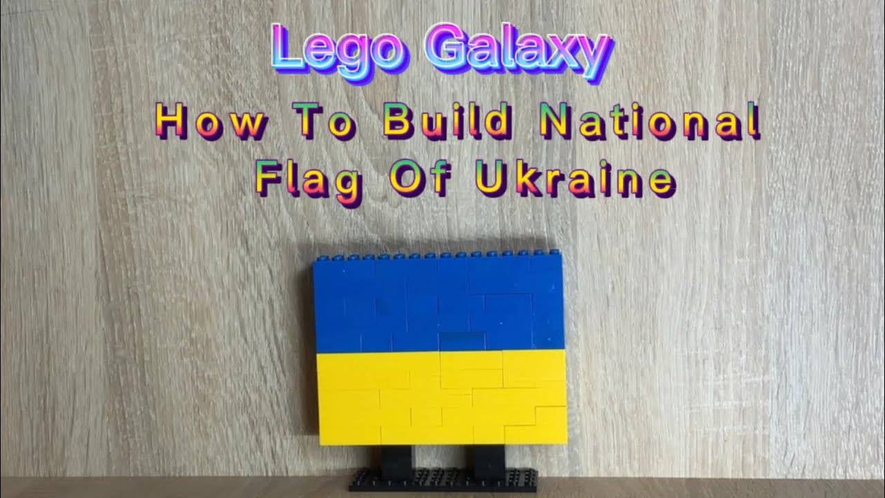 How To Build National Flag Of Ukraine 🇺🇦
