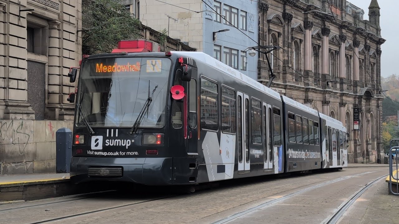 Sheffield Supertram 5 November 2024