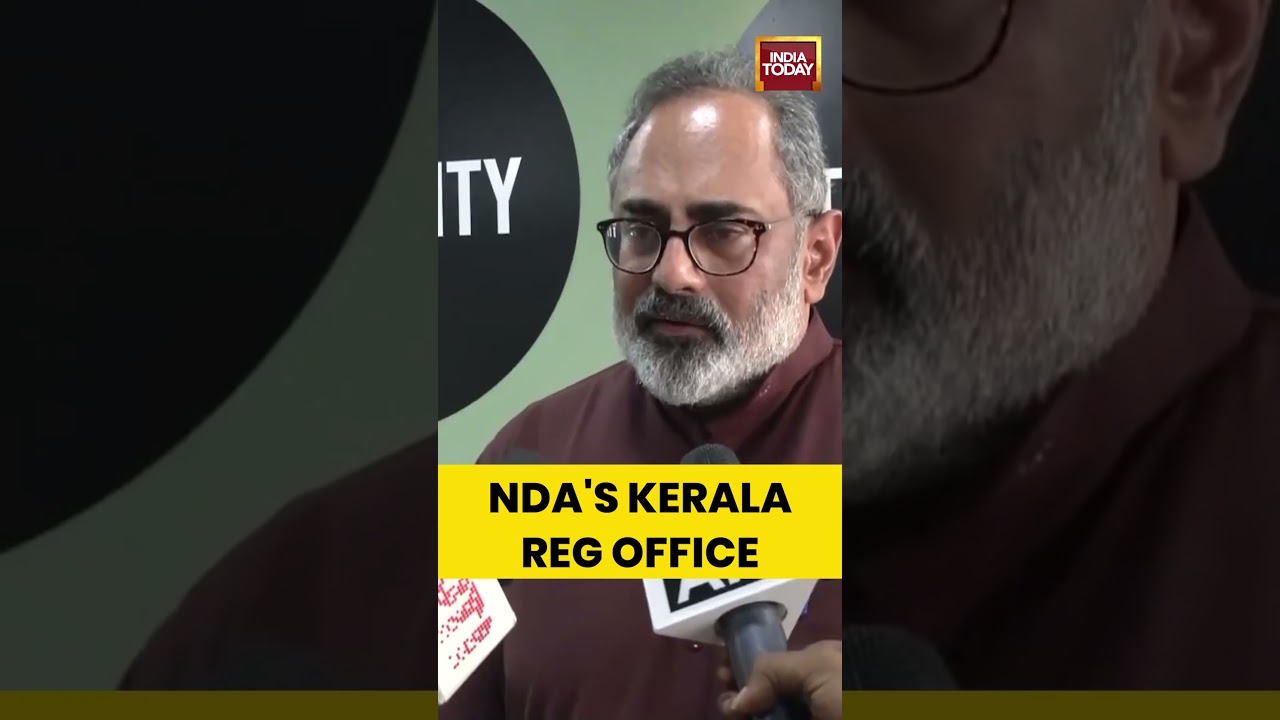 BJP Chief Rajeev Chandrasekhar On NDA's Regional Election Office in Ernakulam-Kochi | Kerala #bjp