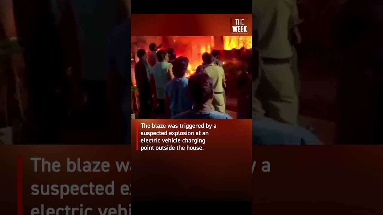 How did an EV charging point cause a deadly fire in Indore?