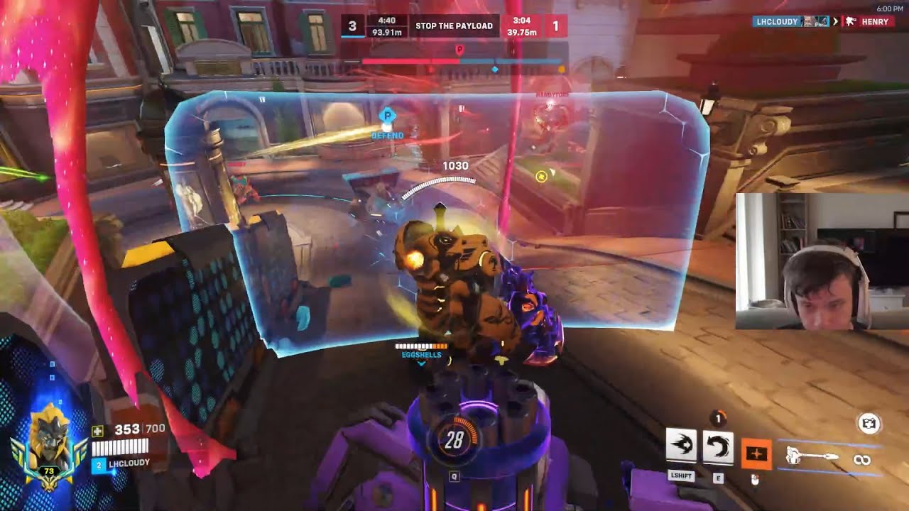 Вот как Райнхардт №1 играет в Overwatch 2 &mdash; LHCLOUDY REINHARDT