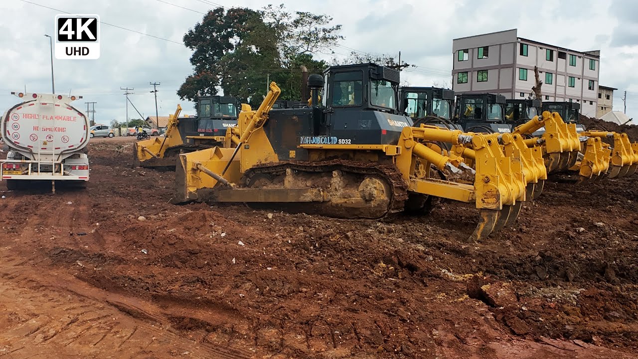 Sunyani 34KM Outer Ring Road Infrastructure Project in Ghana 4K - Episode 2
