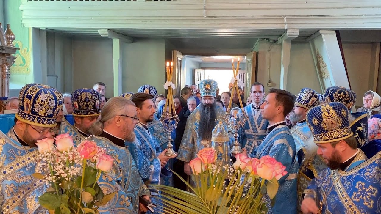 Богослужіння у храмі Вознесіння Господнього с.Широка Гребля