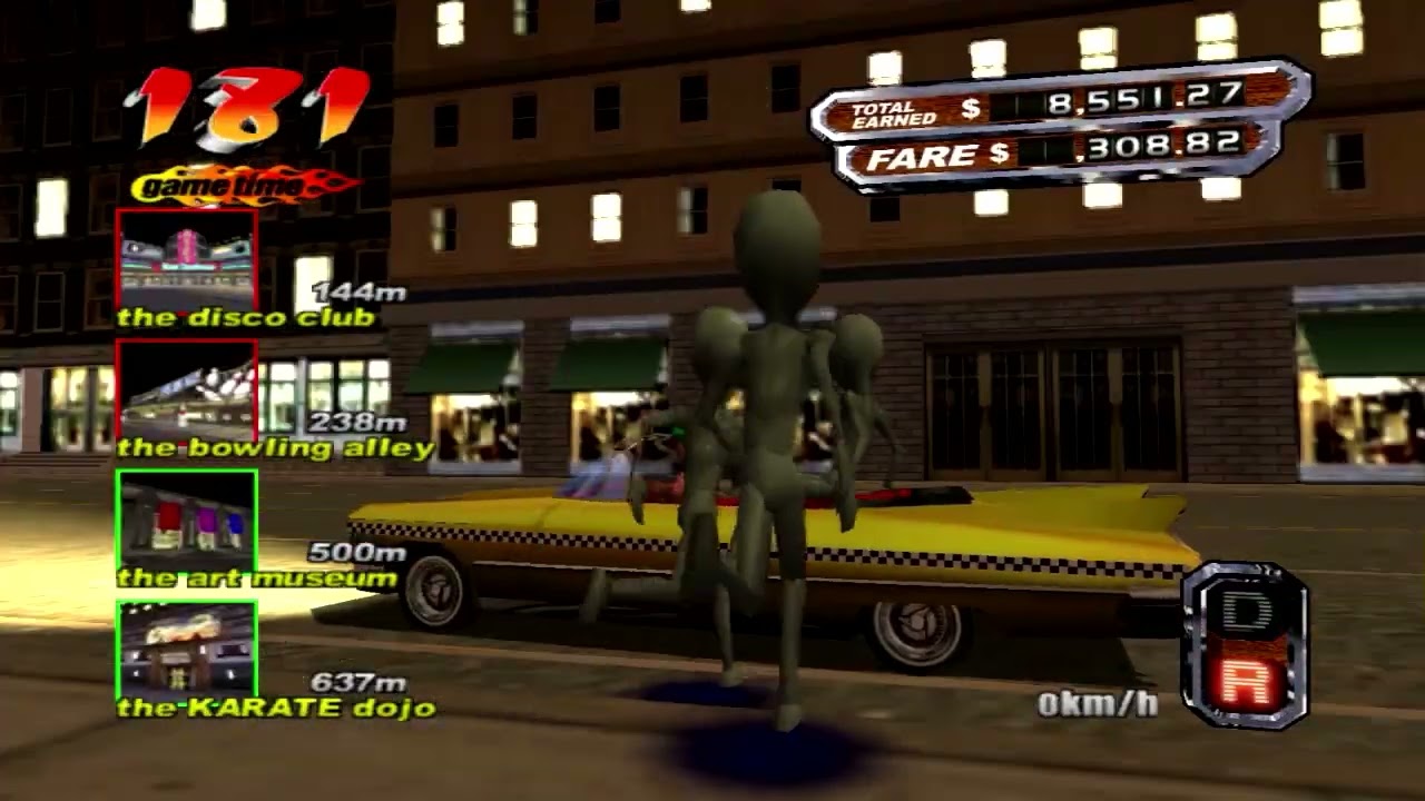 Crazy Taxi 3 - Small Apple Another Day Mode with AXEL!