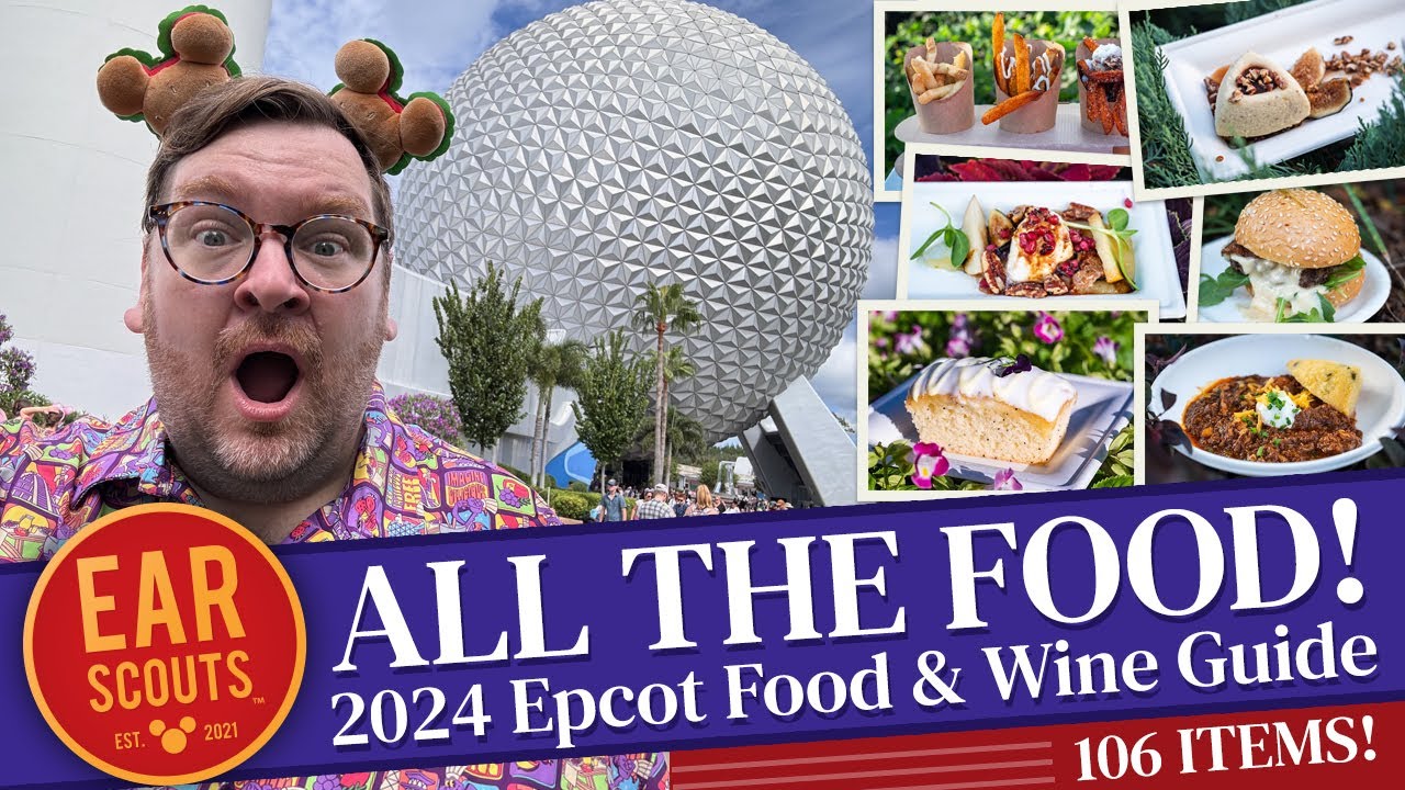 🍓 ALL THE FOOD from the 2024 Epcot Food & Wine Festival (106 Reviews!!)