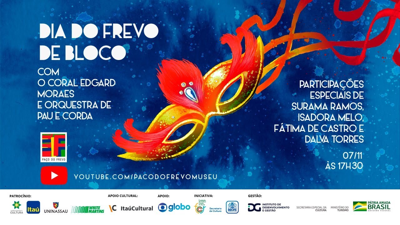 Dia do Frevo de Bloco com o Coral Edgard Moraes e convidadas