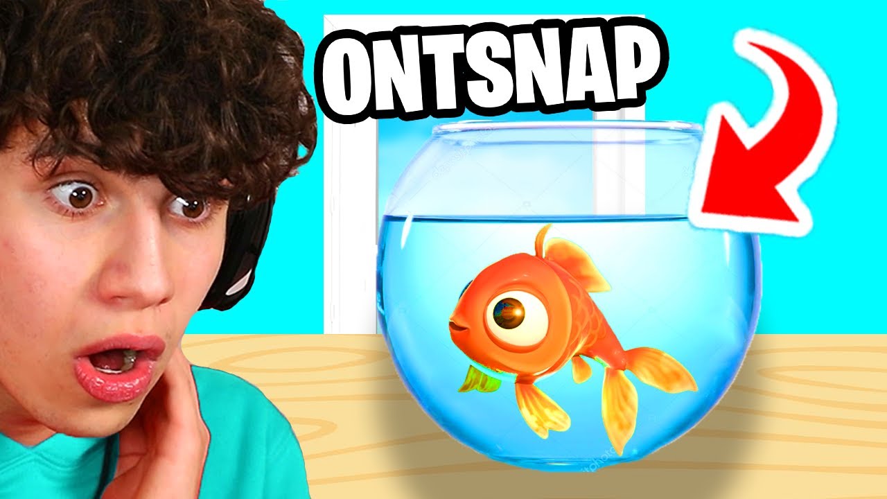 Ik Moet ONTSNAPPEN Als VIS! (I Am Fish)