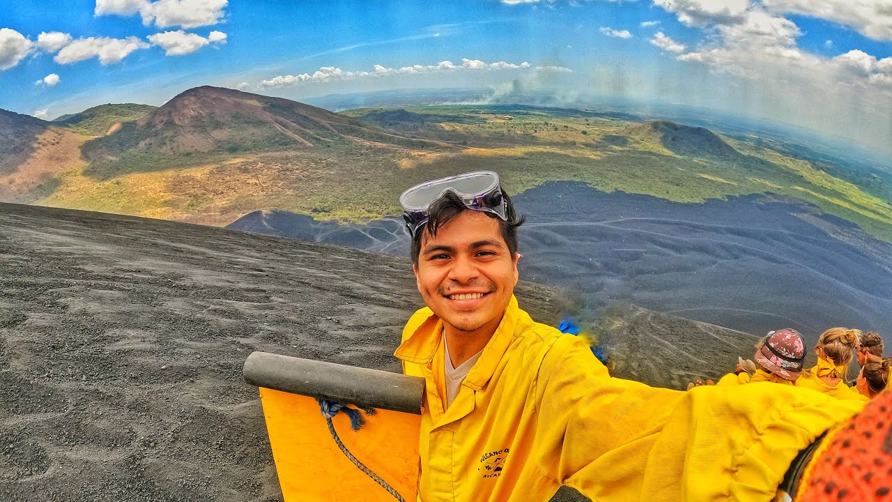 AVENTURA EXTREMA EN EL VOLCAN CERRO NEGRO 🌋  I NICARAGUA 🇳🇮