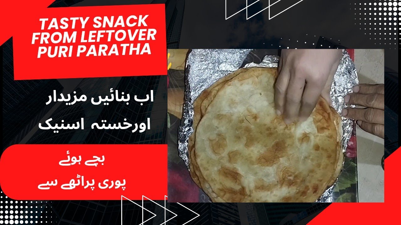 Leftover Puri Paratha Recipe By The Balance Plate| Quick & Tasty Idea| @The Balanced Plate