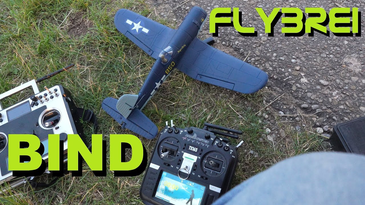 F4U Corsair mit Radiomaster TX16S binden