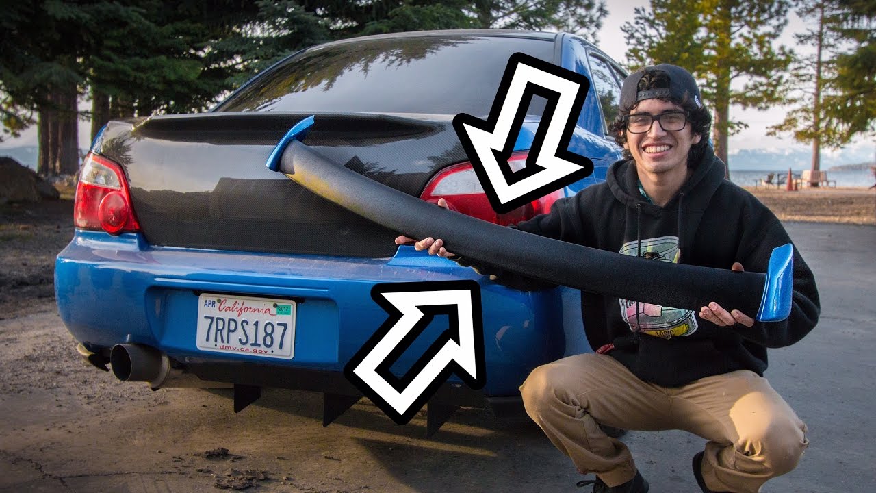 WRX Roof Vane Install!