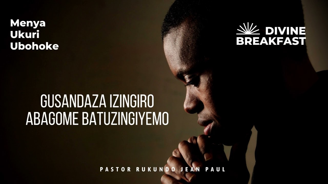 Divine breakfast | Gusandaza izingiro abagome batuzingiyemo | Menya Ukuri | Rukundo Jean Paul