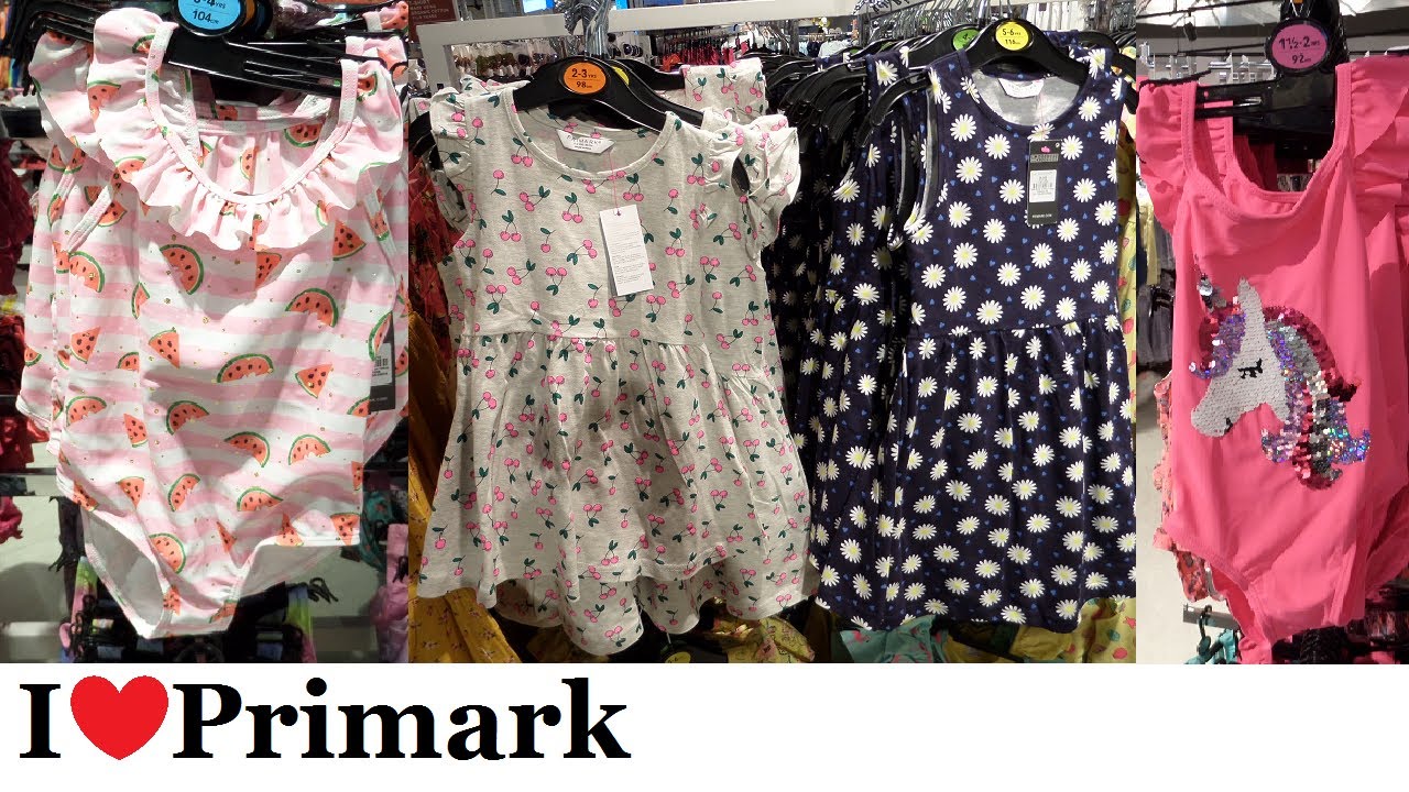 New Primark Girls Clothes, Shoes and Swimwear Summer 2021 | I❤Primark