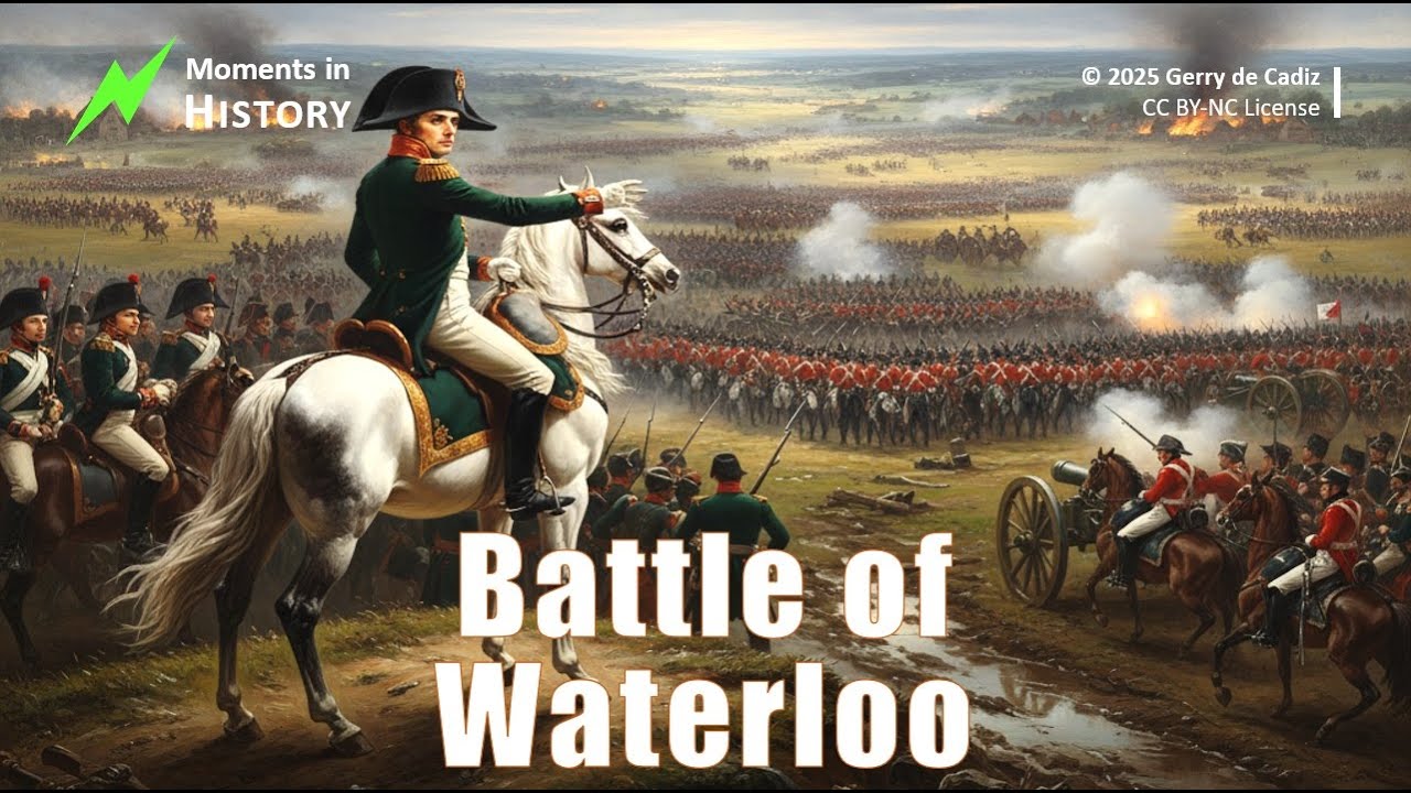 Battle of Waterloo: Napoleon’s Defeat That Changed Europe’s Destiny Forever  |  Moments in History