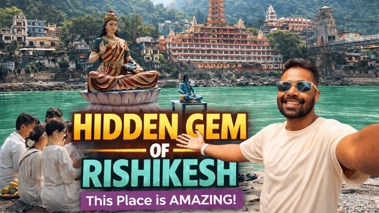Hidden Places in Rishikesh | Exploring Sai Ghat | Less Crowded & Beautiful Spot