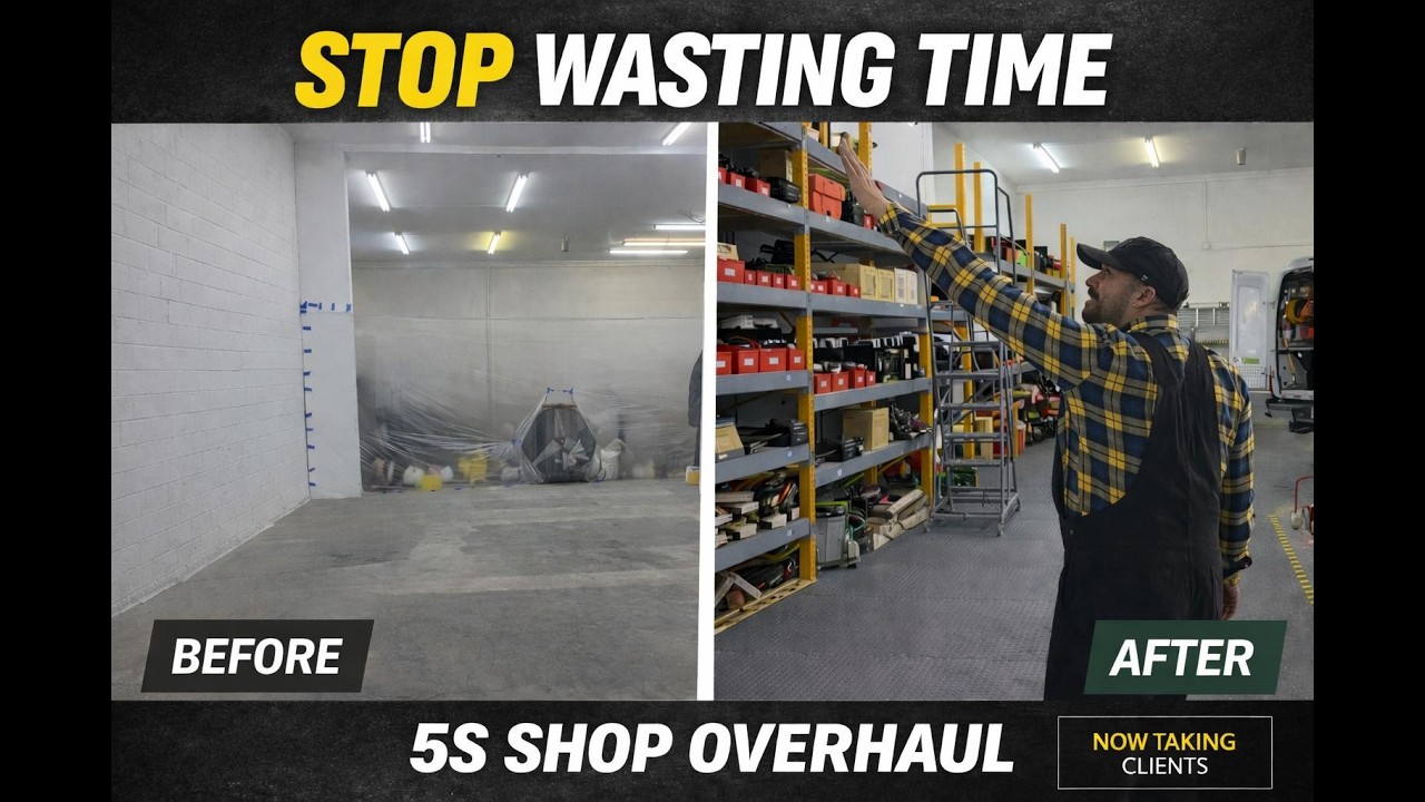 Stop Wasting Time: 5S Shop Overhaul for Contractors | Episode 2