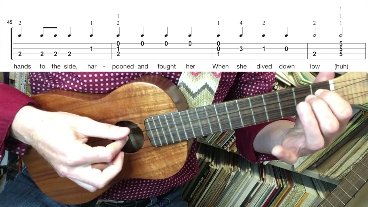Wellerman / Sea Shanty - Nathan Evans (Ukulele fingerstyle tutorial)
