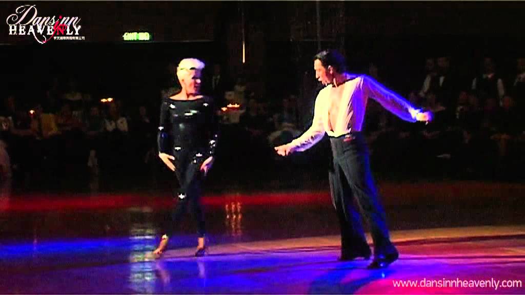 Michael Malitowski & Joanna Leunis Cha Cha Kiss 2012 DansinnHeavenly Pro/Am Showcase