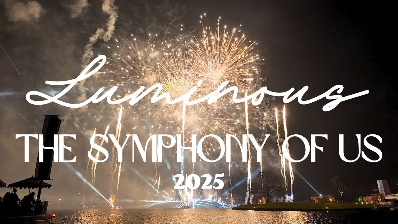 EPCOT LUMINOUS SYMPHONY OF US 2025 IN 4K