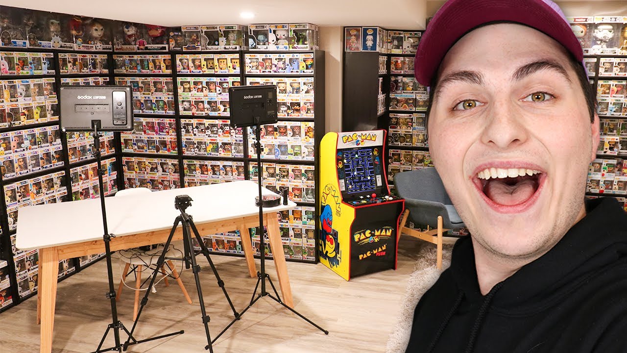 My New $40,000 Funko Pop Office Tour!