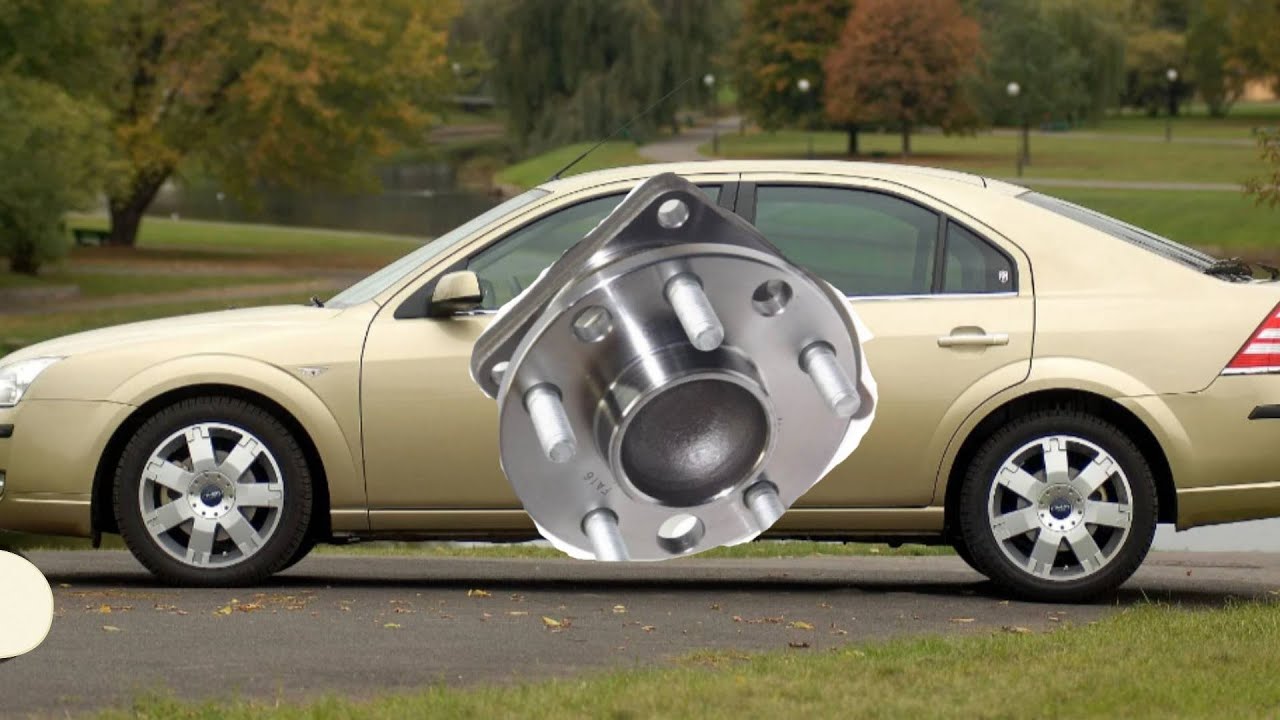 Jak wymienić łożysko tył Ford Mondeo mkIII mk3 piaste tylne wymiana łożyska piasty wyjąć demontaż