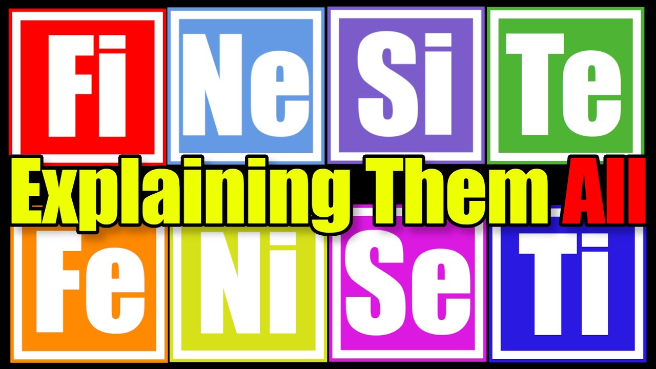 Explaining All 8 Cognitive Functions