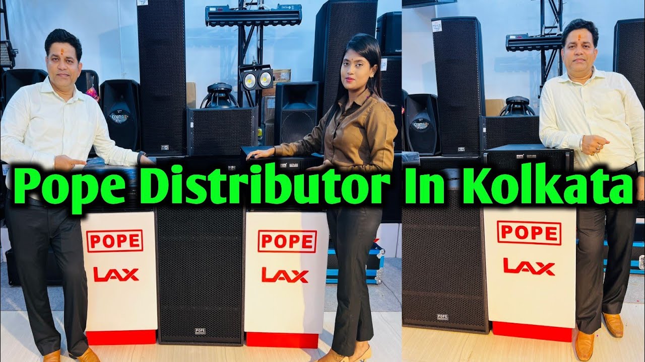 Pope LD18 And 4 Amplifiers In One Video || Pope Dj System Showroom In Kolkata 