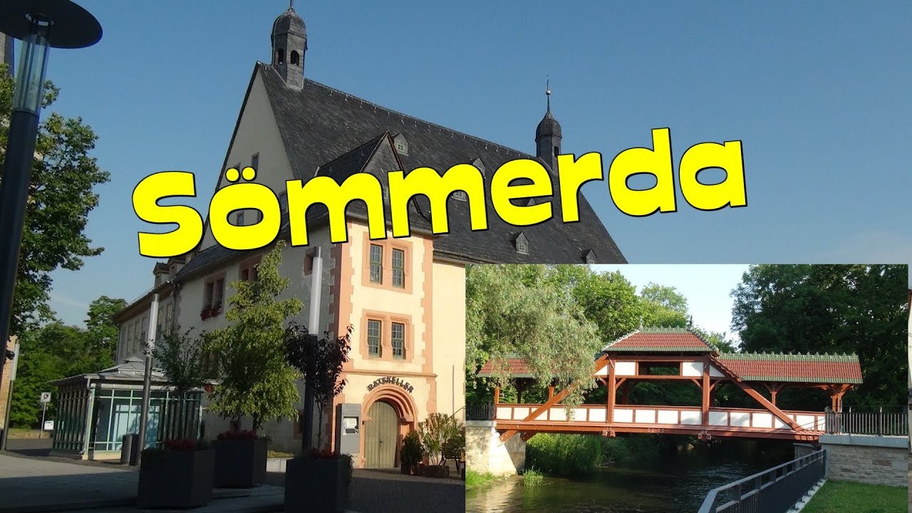 S&ouml;mmerda-gr&uuml;ne Kreisstadt an der mittleren Unstrut*Stadtparkbr&uuml;cke *Th&uuml;ringen🏰⛲️⛪️Sehensw&uuml;rdigkeiten