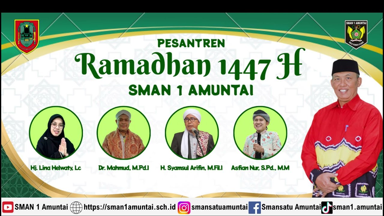 Pesantren Ramadhan 1447 Hijriah SMAN 1 Amuntai 25 Februari 2026